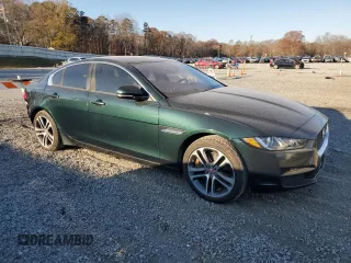 2017 Jaguar XE 35t Premium with VIN SAJAJ4BVXHCP10634, listed as a Copart auction lot 82290044 with 87,410 mi miles and Salvage Title. Bid and sale history available at carsss.com. Image 4.