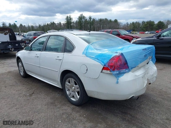 2012 Chevrolet Impala LT Fleet with VIN 2G1WG5E30C1332883, listed as a IAAI auction lot 41868706 with 254,232 mi miles. Bid and sale history available at carsss.com. Image 3.