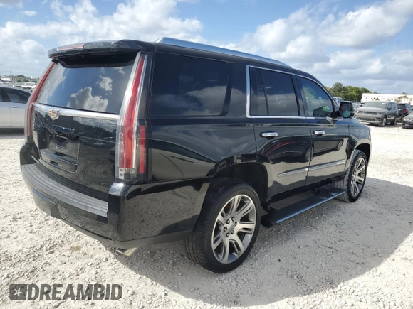 2017 Cadillac Escalade Premium Luxury with VIN 1GYS3CKJ4HR174758, listed as a Copart auction lot 80889314 with 75,289 mi miles and Non repairable. Bid and sale history available at DreamBid. Image 3.