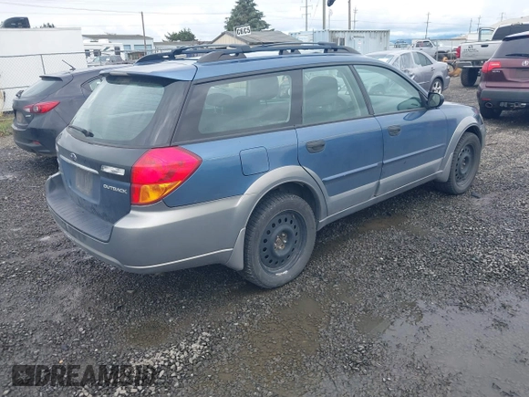 2006 Subaru Legacy Outback with VIN 4S4BP61C167346666, listed as a IAAI auction lot 42239108 with 94,670 mi miles and . Bid and sale history available at DreamBid. Image 4.