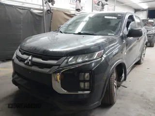 2020 Mitsubishi Outlander Sport ES 2.0 with VIN JA4AR3AU9LU026357, listed as a IAAI auction lot 41890652 with 111,448 mi miles. Bid and sale history available at carsss.com. Image 2.