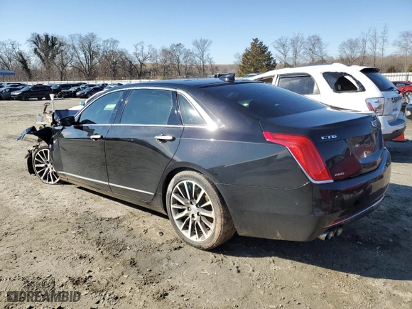 2016 Cadillac CT6 Premium Luxury AWD with VIN 1G6KG5R69GU149554, listed as a Copart auction lot 88436815 with 0 mi miles and Salvage Title. Bid and sale history available at carsss.com. Image 2.
