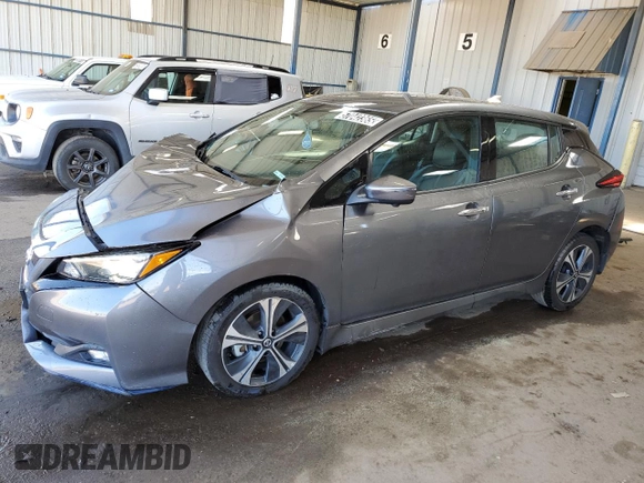 2021 Nissan LEAF SL Plus с VIN 1N4BZ1DV7MC555936, выставлен на аукционе Copart как лот 57042365 с пробегом 50 727 миль миль и Чистый • Clean title. История ставок и продаж доступна на DreamBid. Изображение 1.