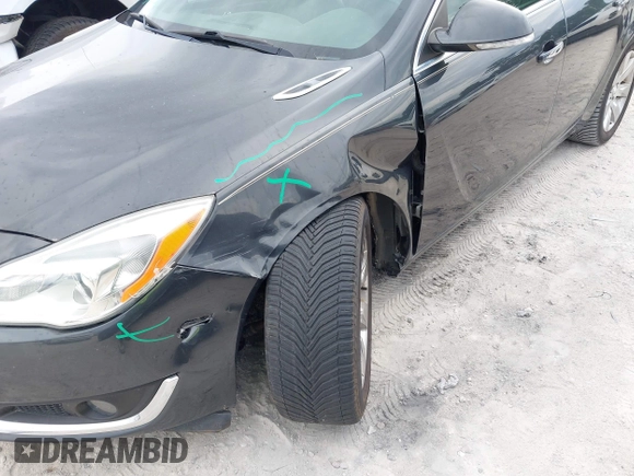 2014 Buick Regal Premium I with VIN 2G4GN5EX2E9263277, listed as a IAAI auction lot 42618457 with 72,993 mi miles and . Bid and sale history available at DreamBid. Image 6.