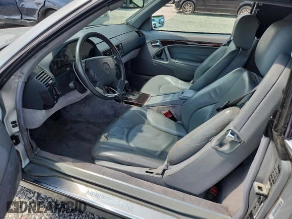 1998 Mercedes-Benz SL 500 with VIN WDBFA67FXWF168172, listed as a Copart auction lot 65232225 with 88,650 mi miles and Clean title. Bid and sale history available at DreamBid. Image 7.