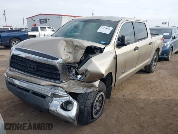 2007 Toyota Tundra SR5 with VIN 5TBDV54117S481721, listed as a IAAI auction lot 41578771 with 1 mi miles. Bid and sale history available at carsss.com. Image 2.