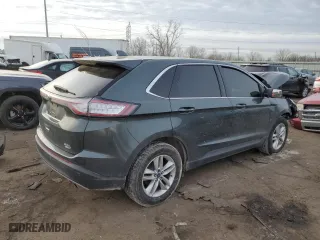 2015 Ford Edge SEL with VIN 2FMTK4J92FBC38673, listed as a Copart auction lot 44135445 with 89,855 mi miles and Salvage Title. Bid and sale history available at carsss.com. Image 3.