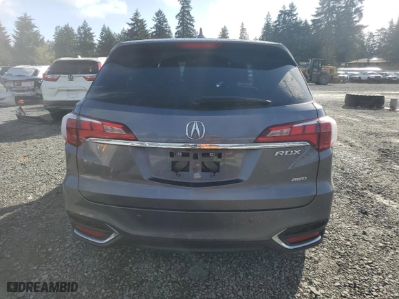 2017 Acura RDX w/Advance Pkg with VIN 5J8TB4H75HL032518, listed as a Copart auction lot 51620405 with 38,468 mi miles and Salvage Title. Bid and sale history available at carsss.com. Image 6.