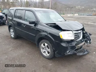 2012 Honda Pilot EX-L with VIN 5FNYF4H57CB068021, listed as a IAAI auction lot 41909996 with 253,542 mi miles and . Bid and sale history available at carsss.com. Image 1.