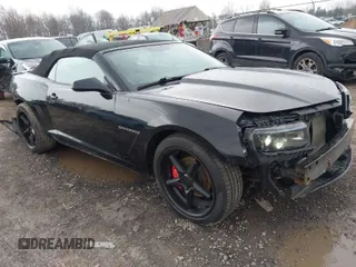 2015 Chevrolet Camaro LT with VIN 2G1FF3D31F9280047, listed as a IAAI auction lot 42025967 with 125,715 mi miles. Bid and sale history available at carsss.com. Image 1.