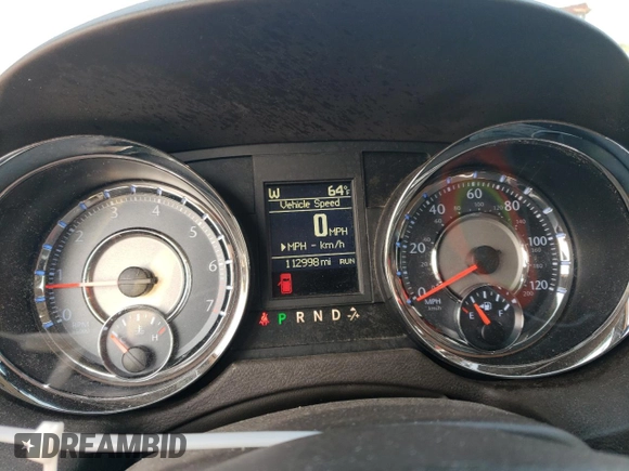 2016 Chrysler Town & Country Touring with VIN 2C4RC1BG2GR247034, listed as a Copart auction lot 70764594 with 112,998 mi miles and Non Repairable. Bid and sale history available at DreamBid. Image 9.