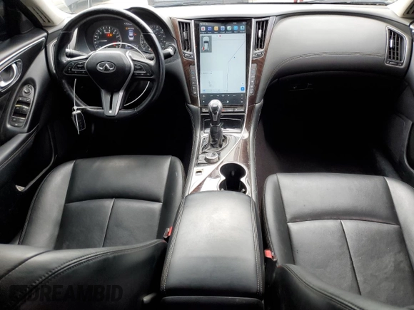 2018 Infiniti Q50 Sport with VIN JN1EV7APXJM365536, listed as a Copart auction lot 42634205 with 44,736 mi miles and Clean Title. Bid and sale history available at carsss.com. Image 8.