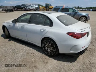 2023 Mercedes-Benz C 43 AMG with VIN W1KAF8HB5PR123506, listed as a Copart auction lot 62749924 with 4,243 mi miles and Salvage Title. Bid and sale history available at DreamBid. Image 2.