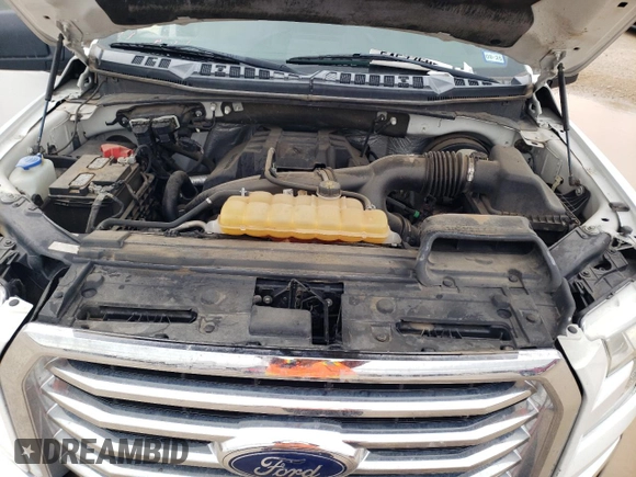 2015 Ford F-150 XL with VIN 1FTEW1CP2FKE23839, listed as a Copart auction lot 54577605 with 131,025 mi miles and Salvage title. Bid and sale history available at DreamBid. Image 11.