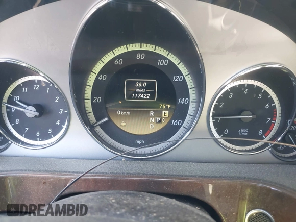 2012 Mercedes-Benz E 350 Luxury with VIN WDDHF5KB6CA551244, listed as a IAAI auction lot 41855787 with 117,422 mi miles and . Bid and sale history available at DreamBid. Image 7.