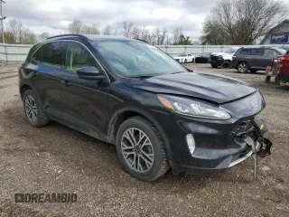 2020 Ford Escape SEL with VIN 1FMCU9H60LUC37837, listed as a Copart auction lot 55043355 with 67,480 mi miles and Non repairable. Bid and sale history available at DreamBid. Image 4.