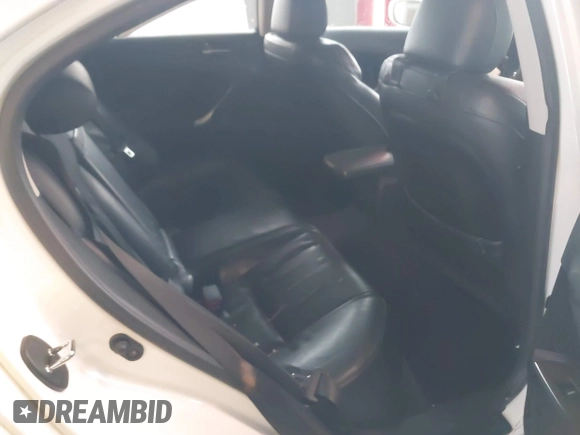 2010 Lexus IS 250 with VIN JTHBF5C29A5111957, listed as a IAAI auction lot 42484799 with Not provided miles and . Bid and sale history available at DreamBid. Image 8.