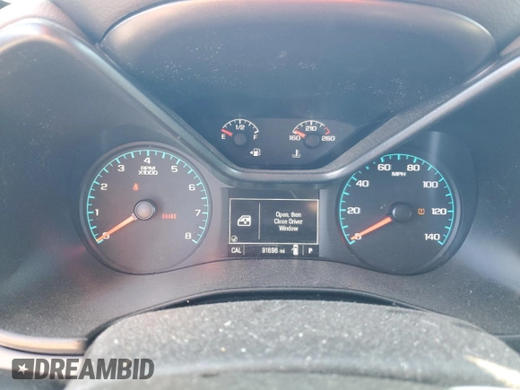 2021 Chevrolet Colorado 2WD Work Truck with VIN 1GCGSBEN6M1108521, listed as a Copart auction lot 88315455 with 91,696 mi miles and Salvage title. Bid and sale history available at DreamBid. Image 9.