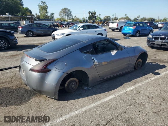 2017 Nissan 370Z with VIN JN1AZ4EH7HM952761, listed as a Copart auction lot 52350355 with 0 mi miles and Salvage Title. Bid and sale history available at carsss.com. Image 3.