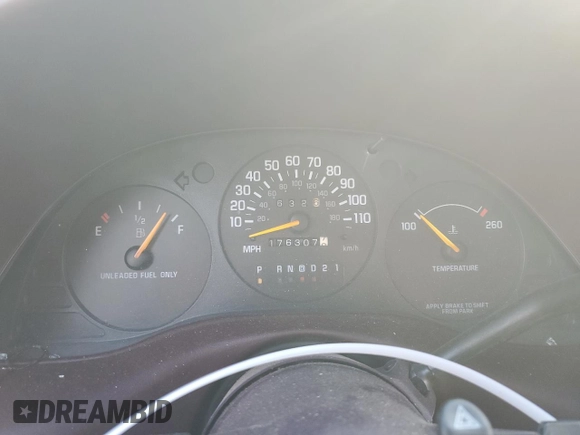 1996 Chevrolet Lumina with VIN 2G1WL52M7T9148079, listed as a Copart auction lot 75500834 with 176,307 mi miles and Salvage Title. Bid and sale history available at DreamBid. Image 9.