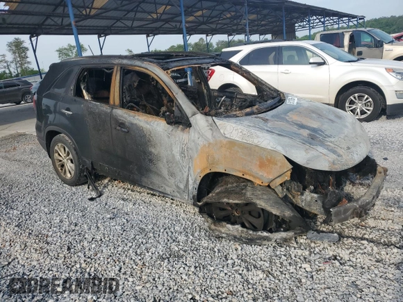 2014 Kia Sorento EX with VIN 5XYKU4A77EG481687, listed as a Copart auction lot 55113785 with Not provided miles and Non repairable. Bid and sale history available at DreamBid. Image 4.