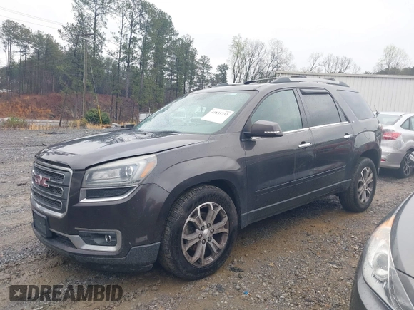 2014 GMC Acadia SLT with VIN 1GKKRRKD3EJ216935, listed as a IAAI auction lot 41835732 with 208,317 mi miles. Bid and sale history available at carsss.com. Image 14.