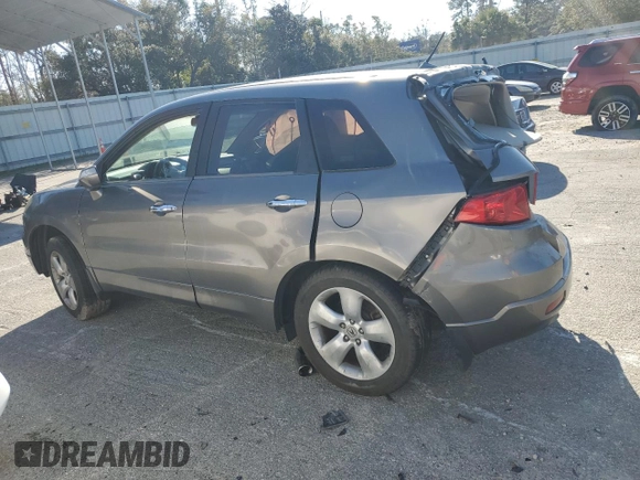 2008 Acura RDX with VIN 5J8TB18288A020376, listed as a Copart auction lot 45978615 with 0 mi miles and Salvage Title. Bid and sale history available at carsss.com. Image 2.