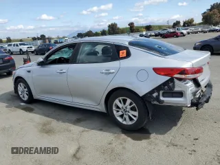 2017 Kia Optima LX with VIN KNAGT4L35H5163760, listed as a Copart auction lot 53472075 with 69,559 mi miles and Salvage Title. Bid and sale history available at carsss.com. Image 2.