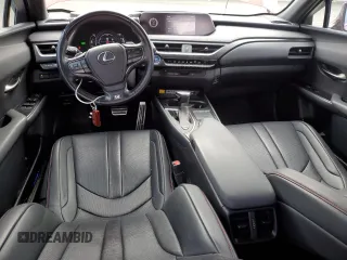 2021 Lexus UX with VIN JTHE9JBH9M2045144, listed as a Copart auction lot 43860725 with 73,246 mi miles and Salvage Title. Bid and sale history available at carsss.com. Image 8.