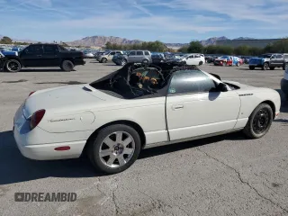 2003 Ford Thunderbird Deluxe z VIN 1FAHP60A83Y113992, wystawiony jako Copart lot #77277574 z przebiegiem Nie podano mil oraz Nie do naprawy • Non repairable. Historia ofert i sprzedaży dostępna na DreamBid. Obrazek 3.