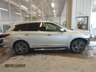 2017 Infiniti QX60 with VIN 5N1DL0MM3HC525307, listed as a IAAI auction lot 41578552 with 54,313 mi miles and . Bid and sale history available at DreamBid. Image 13.