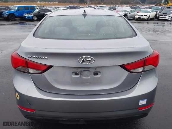 2015 Hyundai Elantra Limited with VIN 5NPDH4AE4FH604206, listed as a IAAI auction lot 41190171 with 101,389 mi miles. Bid and sale history available at carsss.com. Image 16.