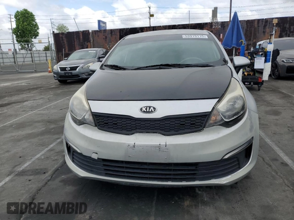 2016 Kia Rio LX with VIN KNADM4A33G6559634, listed as a Copart auction lot 53919115 with 166,854 mi miles and Clean Title. Bid and sale history available at carsss.com. Image 5.