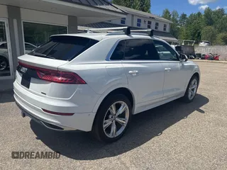2019 Audi Q8 Premium Plus z VIN WA1BVAF15KD028897, wystawiony jako IAAI lot #42362513 z przebiegiem 108 105 mil mil oraz . Historia ofert i sprzedaży dostępna na DreamBid. Obrazek 4.