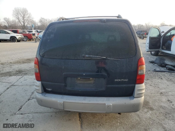 2001 Pontiac Montana w/1SJ Pkg with VIN 1GMDX13E81D238520, listed as a Copart auction lot 87722395 with 126,743 mi miles and Clean Title. Bid and sale history available at carsss.com. Image 6.