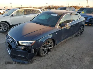 2018 Audi A3 Sedan Premium Plus with VIN WAUJ8GFF0J1022204, listed as a Copart auction lot 77370443 with 28,278 mi miles. Bid and sale history available at carsss.com. Image 1.