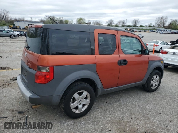 2004 Honda Element EX with VIN 5J6YH18624L009906, listed as a Copart auction lot 50787685 with 346,905 mi miles and Clean Title. Bid and sale history available at DreamBid. Image 3.