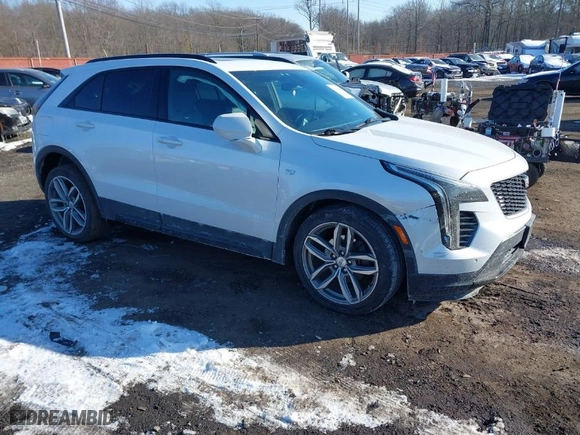 2019 Cadillac XT4 FWD Sport with VIN 1GYFZER49KF142425, listed as a IAAI auction lot 41416223 with 51,490 mi miles. Bid and sale history available at carsss.com. Image 1.