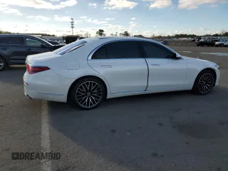 2023 Mercedes-Benz S-Class S 580 with VIN W1K6G7GB3PA200614, listed as a Copart auction lot 83453414 with 15,481 mi miles and Salvage Title. Bid and sale history available at carsss.com. Image 3.