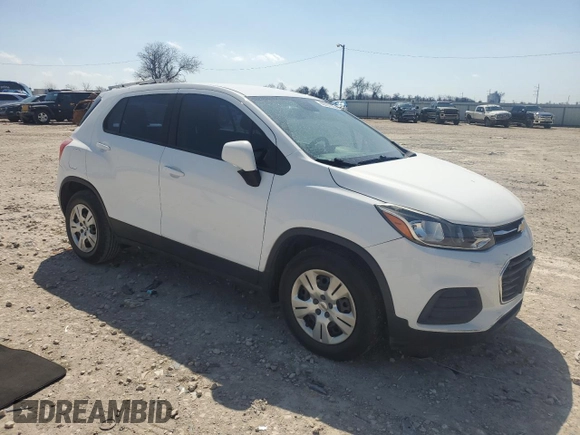 2018 Chevrolet Trax LS with VIN KL7CJKSB0JB723239, listed as a Copart auction lot 48797305 with 114,653 mi miles and Salvage Title. Bid and sale history available at carsss.com. Image 4.