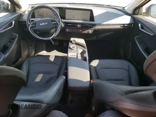 2022 Kia EV6 Wind with VIN KNDC34LA1N5055731, listed as a Copart auction lot 69459954 with 47,919 mi miles and Salvage Title. Bid and sale history available at carsss.com. Image 8.