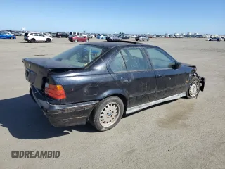 1995 BMW 3 Series 325i with VIN WBACB3320SFE20623, listed as a Copart auction lot 46693585 with 0 mi miles and Salvage Title. Bid and sale history available at carsss.com. Image 3.