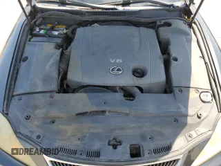 2007 Lexus IS 250 with VIN JTHBK262372043297, listed as a Copart auction lot 65295745 with 174,175 mi miles and Salvage title. Bid and sale history available at DreamBid. Image 11.