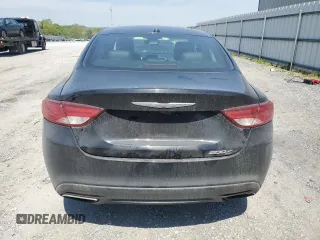 2015 Chrysler 200 S with VIN 1C3CCCBB0FN604457, listed as a Copart auction lot 53078495 with 130,397 mi miles and Salvage Title. Bid and sale history available at carsss.com. Image 6.