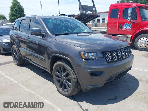 2019 Jeep Grand Cherokee Altitude z VIN 1C4RJEAG0KC778605, wystawiony jako IAAI lot #42286689 z przebiegiem 69 187 mil mil oraz . Historia ofert i sprzedaży dostępna na DreamBid. Obrazek 1.
