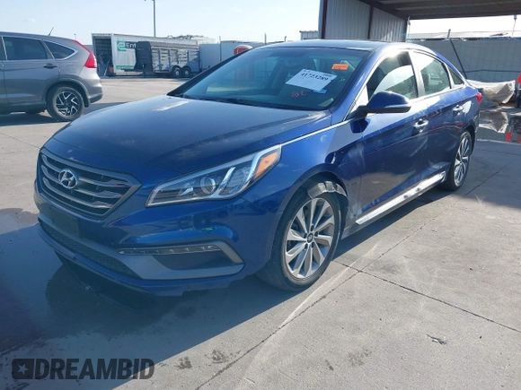 2017 Hyundai Sonata Sport with VIN 5NPE34AF3HH558348, listed as a IAAI auction lot 41723289 with 99,829 mi miles and . Bid and sale history available at DreamBid. Image 18.