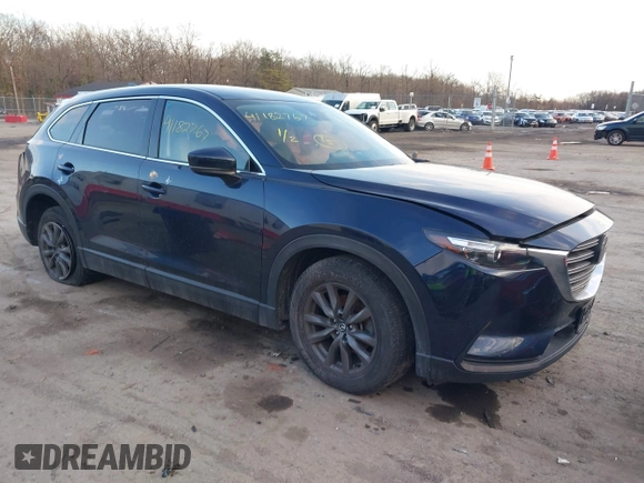 2020 Mazda CX-9 Touring with VIN JM3TCBCY3L0424124, listed as a IAAI auction lot 41182767 with 37,324 mi miles. Bid and sale history available at carsss.com. Image 1.