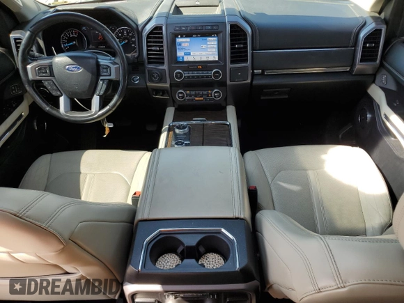 2019 Ford Expedition Platinum с VIN 1FMJU1MT1KEA58042, выставлен на аукционе Copart как лот 57112995 с пробегом 66 764 миль миль и Списание • Salvage title. История ставок и продаж доступна на DreamBid. Изображение 8.