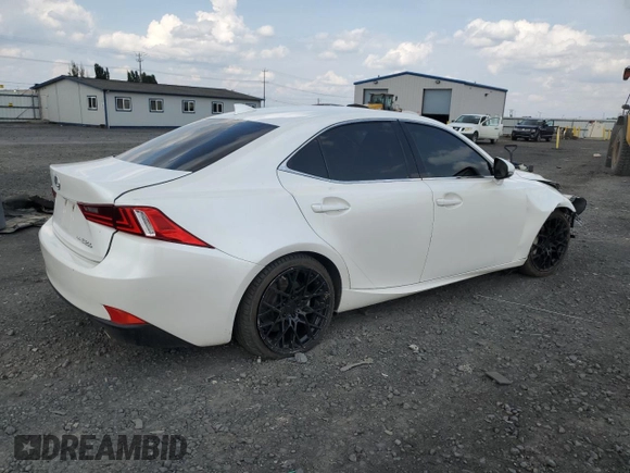2016 Lexus IS 300/350 with VIN JTHCM1D26G5006531, listed as a Copart auction lot 61968535 with 102,393 mi miles and Salvage title. Bid and sale history available at DreamBid. Image 3.