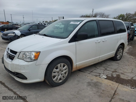 2018 Dodge Grand Caravan SE with VIN 2C4RDGBG9JR184893, listed as a Copart auction lot 51998535 with 152,533 mi miles and Non Repairable. Bid and sale history available at carsss.com. Image 1.